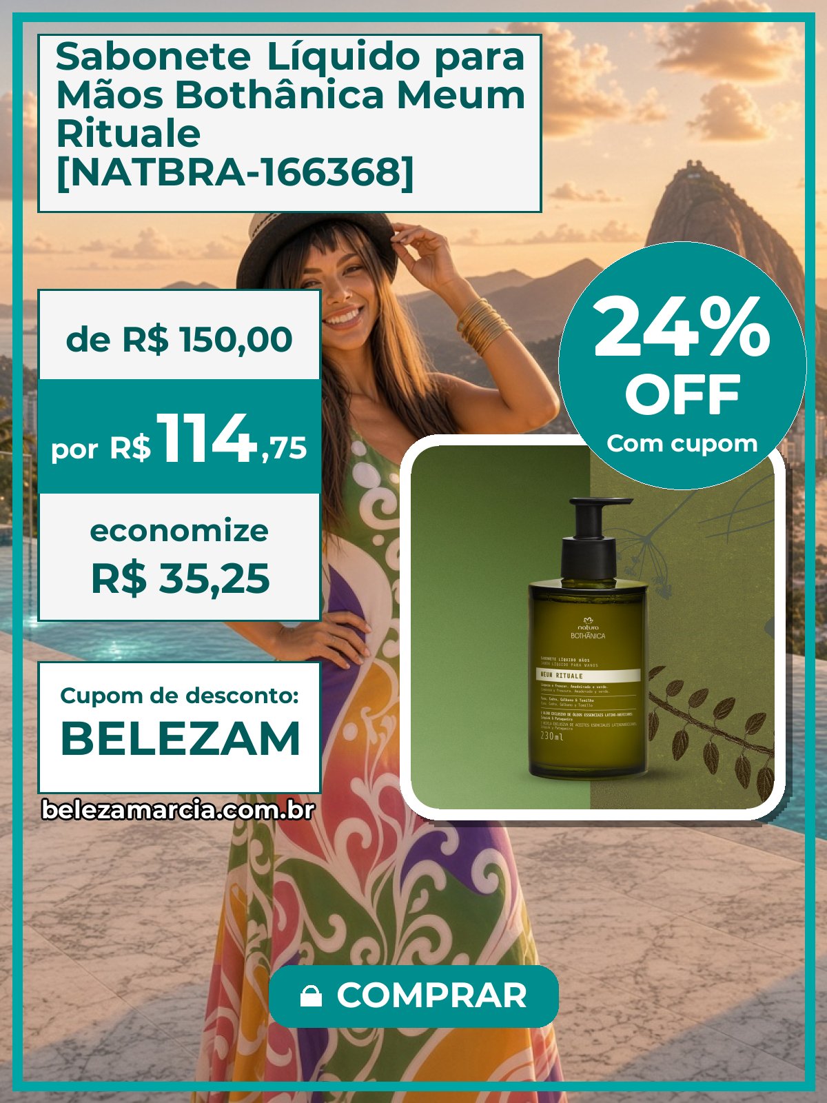 Sabonete Líquido para Mãos Bothânica Meum Rituale [NATBRA-166368]