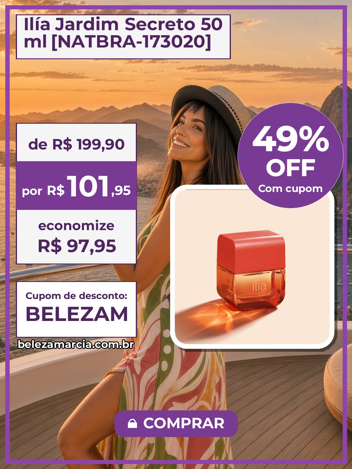 Ilía Jardim Secreto 50 ml [NATBRA-173020]