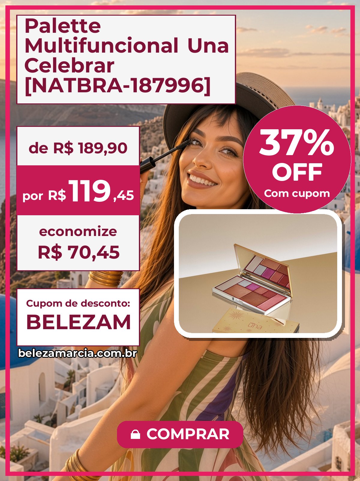 Palette Multifuncional Una Celebrar [NATBRA-187996]