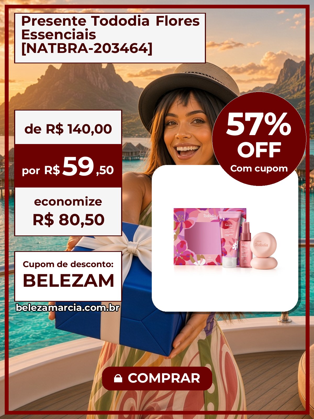 Presente Tododia Flores Essenciais [NATBRA-203464]