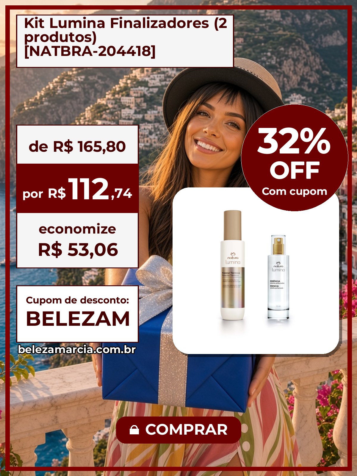Kit Lumina Finalizadores (2 produtos) [NATBRA-204418]