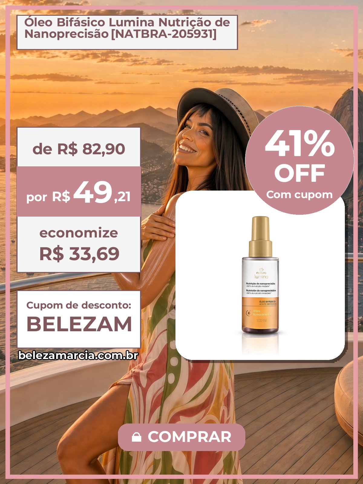 Óleo Bifásico Lumina Nutrição de Nanoprecisão [NATBRA-205931]