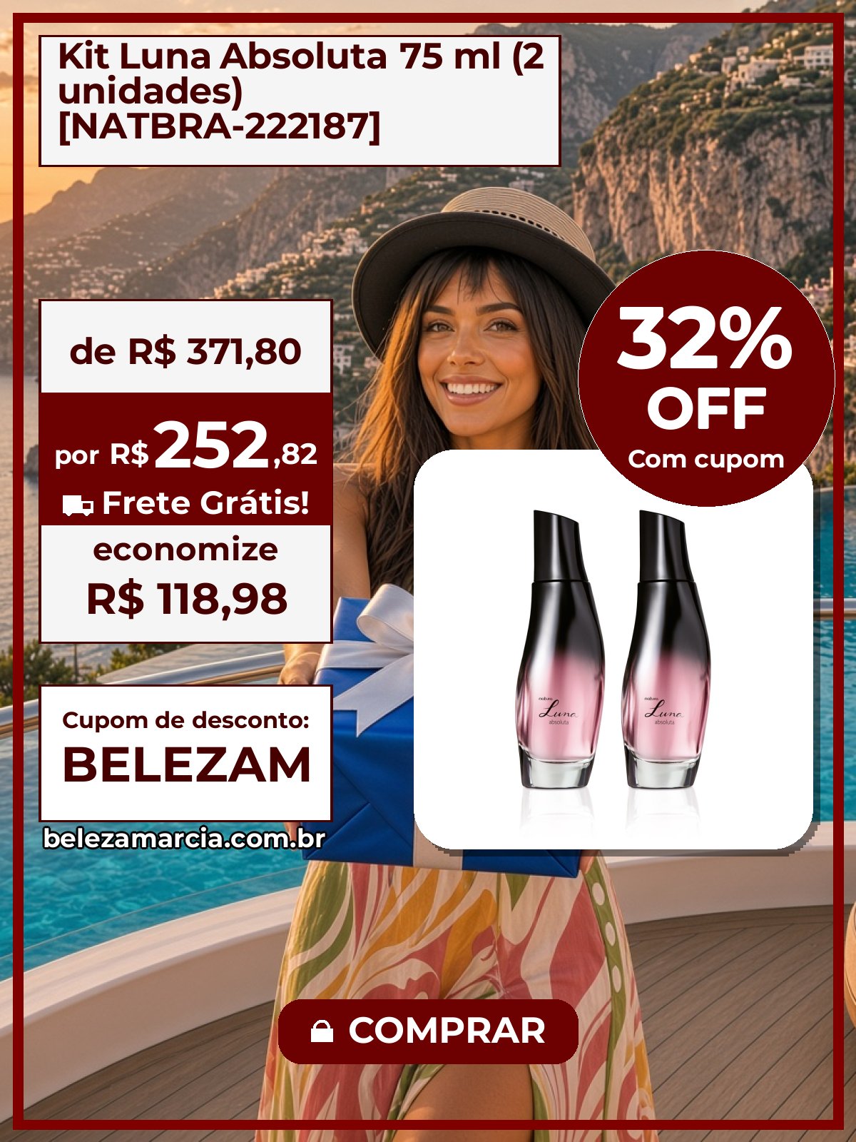 Kit Luna Absoluta 75 ml (2 unidades) [NATBRA-222187]