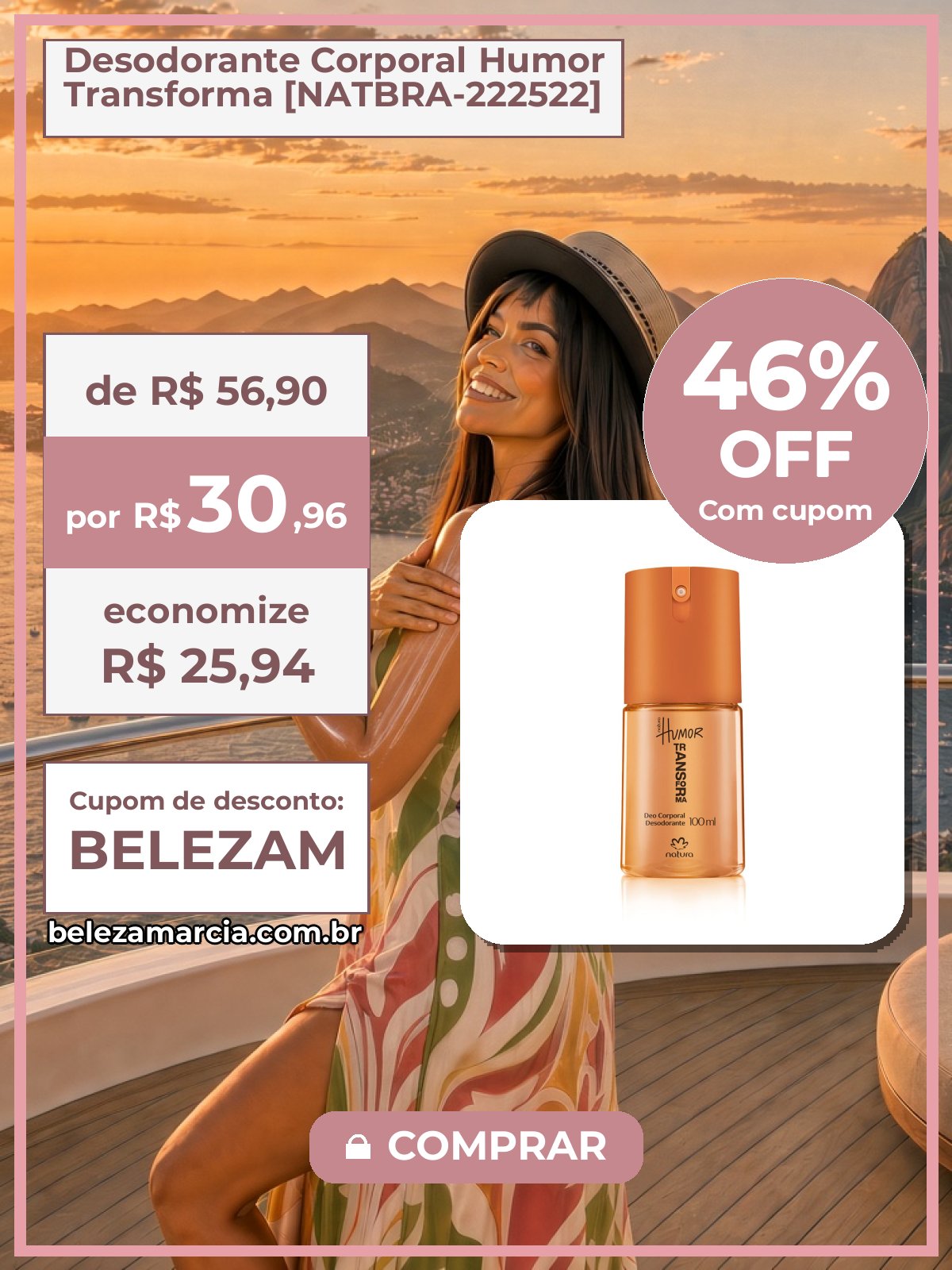 Desodorante Corporal Humor Transforma [NATBRA-222522]