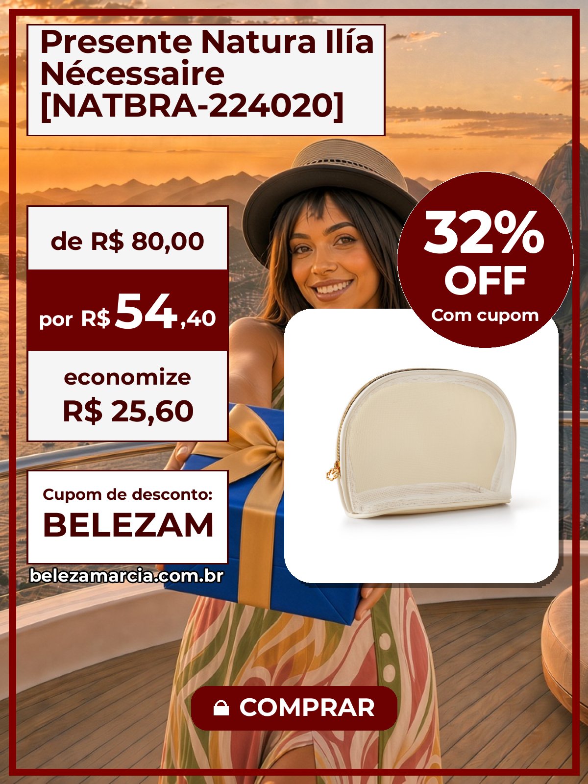 Presente Natura Ilía Nécessaire [NATBRA-224020]