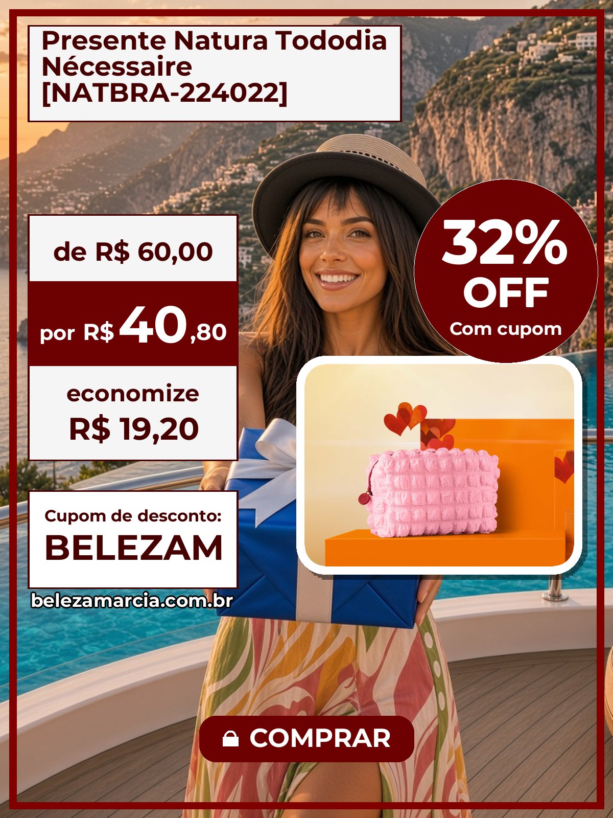 Presente Natura Tododia Nécessaire [NATBRA-224022]