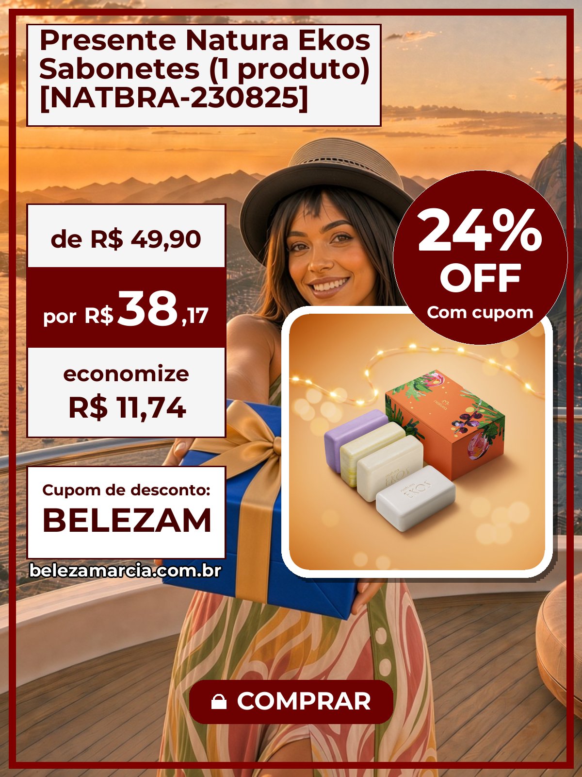 Presente Natura Ekos Sabonetes (1 produto) [NATBRA-230825]