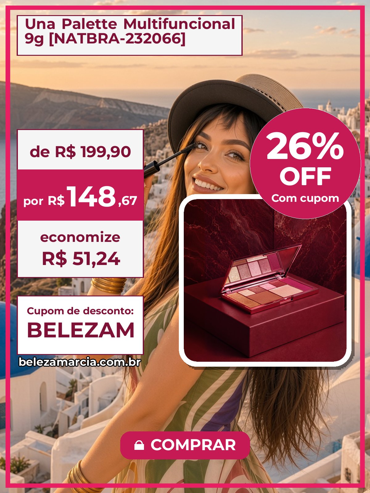Una Palette Multifuncional 9g [NATBRA-232066]
