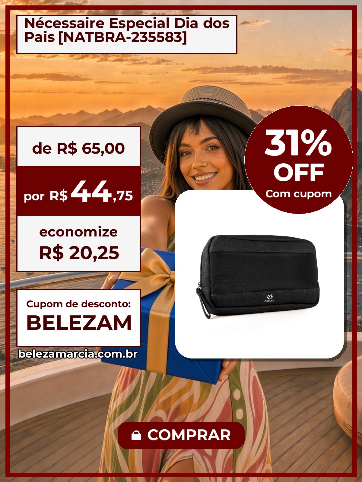 Nécessaire Especial Dia dos Pais [NATBRA-235583]