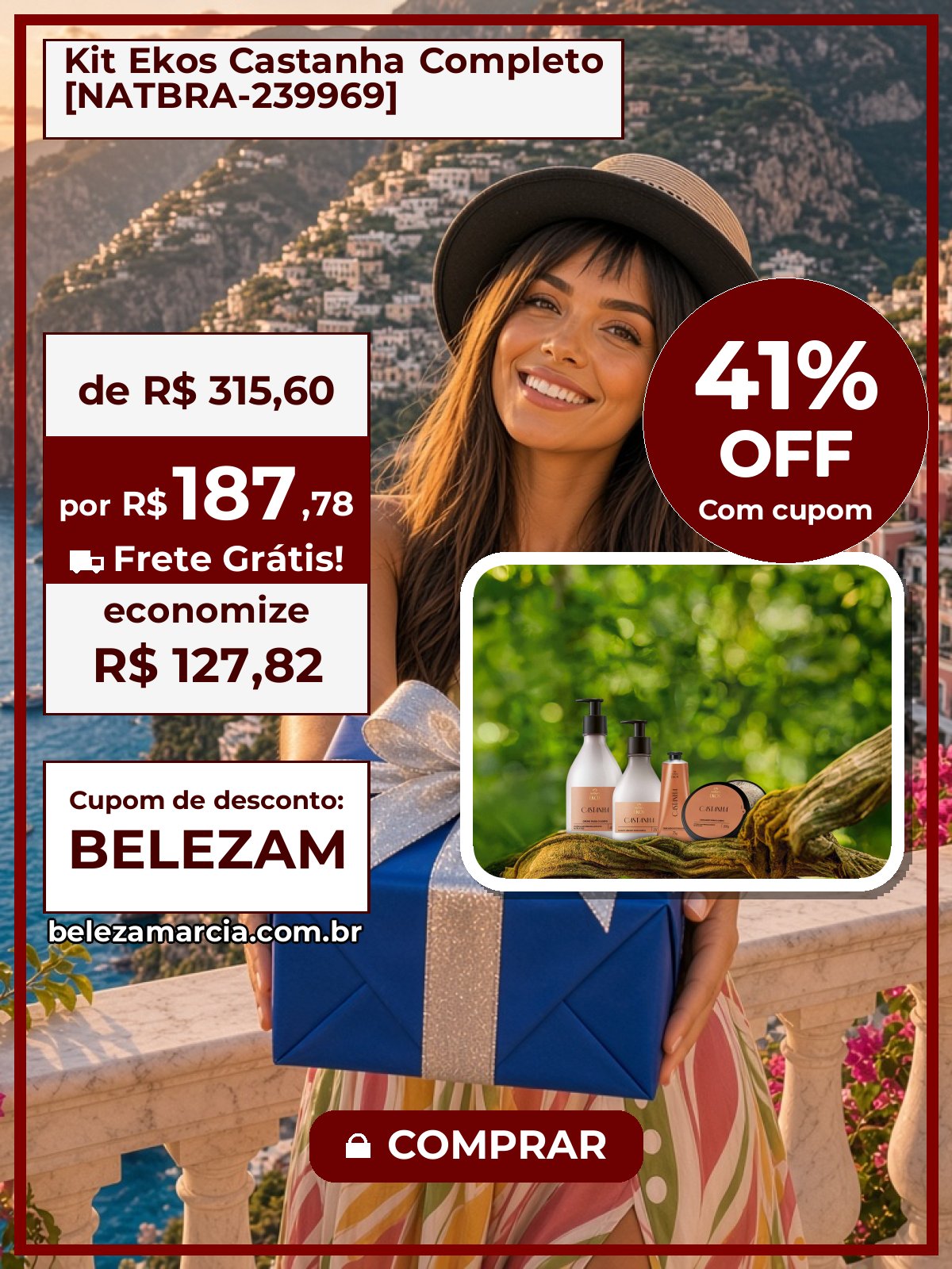 Kit Ekos Castanha Completo [NATBRA-239969]