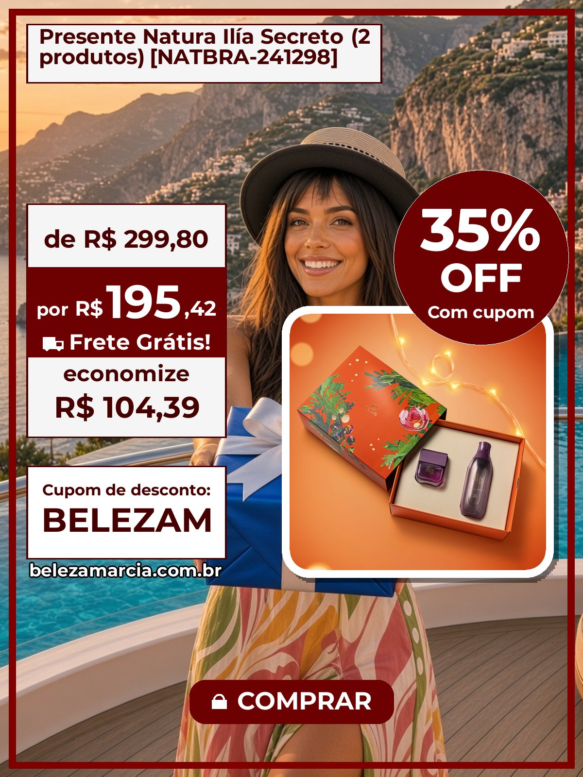 Presente Natura Ilía Secreto (2 produtos) [NATBRA-241298]