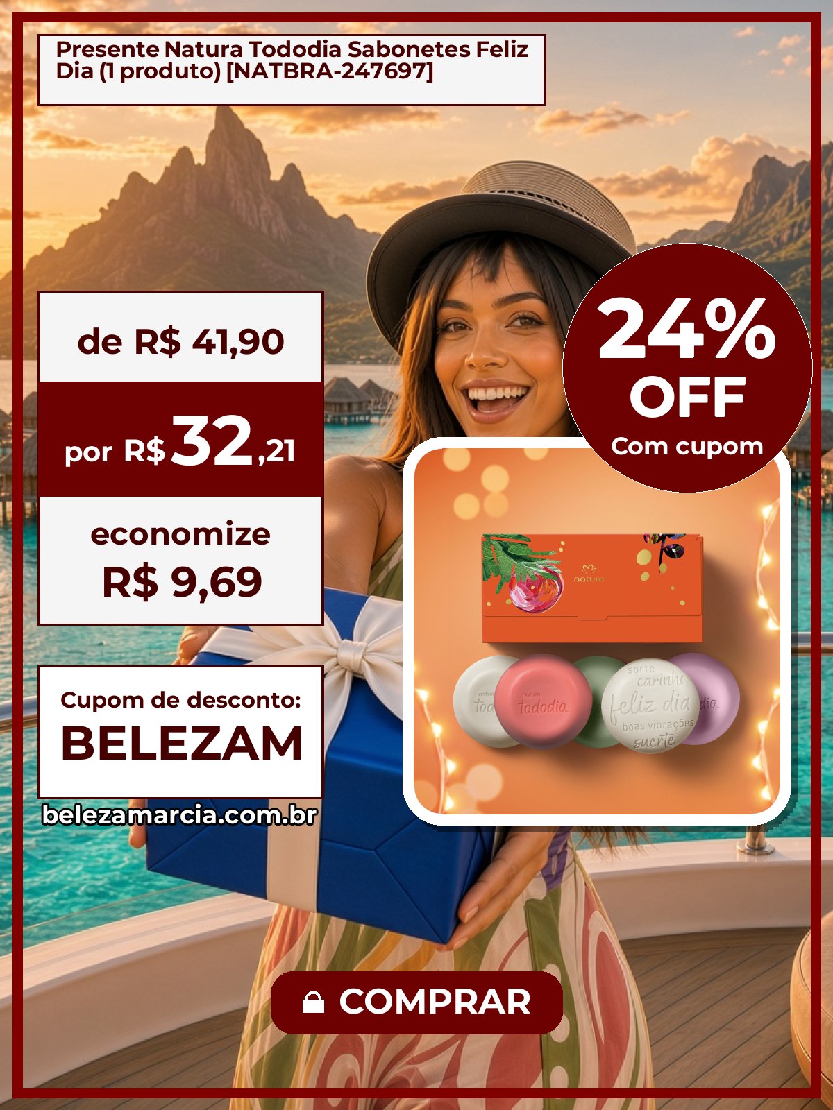 Presente Natura Tododia Sabonetes Feliz Dia (1 produto) [NATBRA-247697]