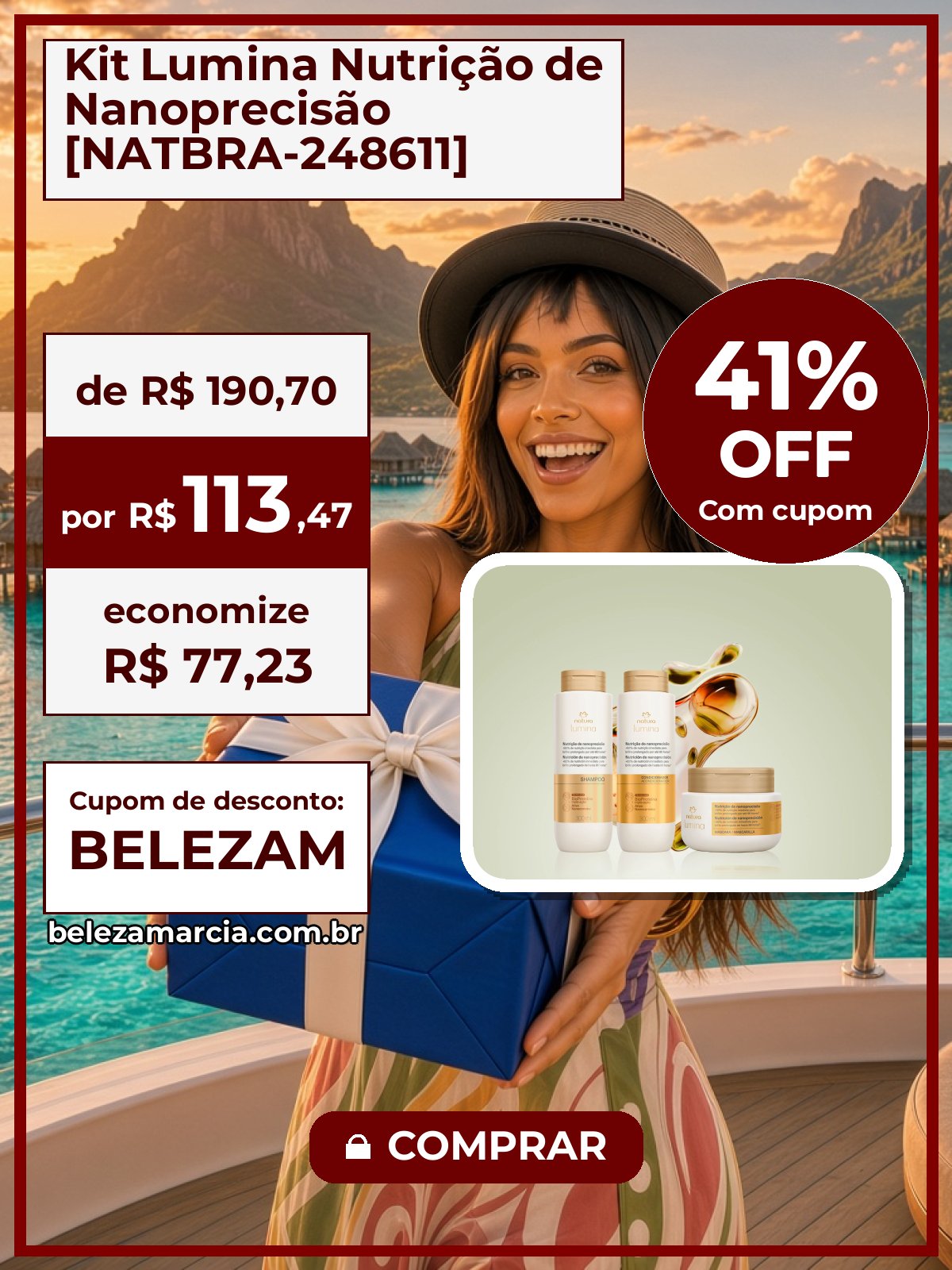 Kit Lumina Nutrição de Nanoprecisão [NATBRA-248611]