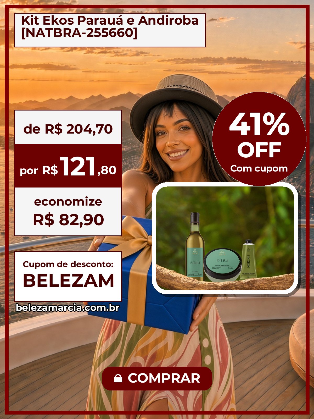 Kit Ekos Parauá e Andiroba [NATBRA-255660]