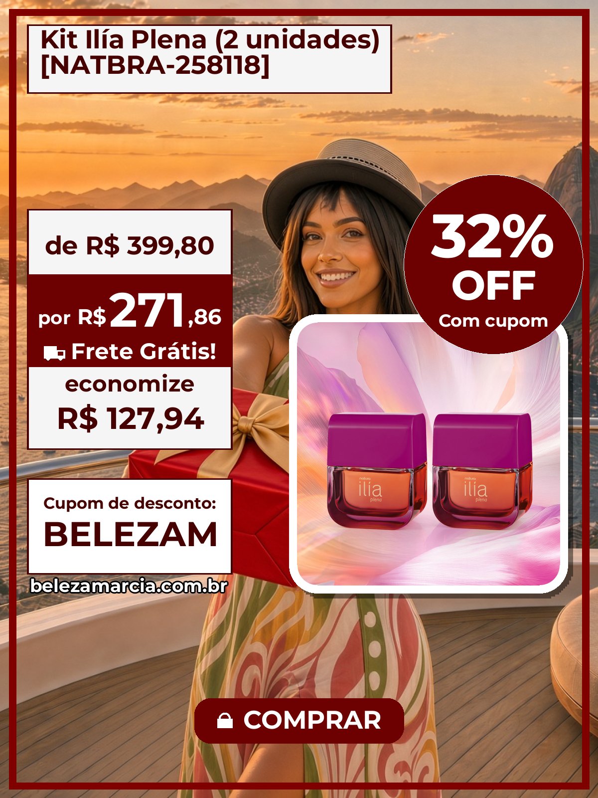 Kit Ilía Plena (2 unidades) [NATBRA-258118]