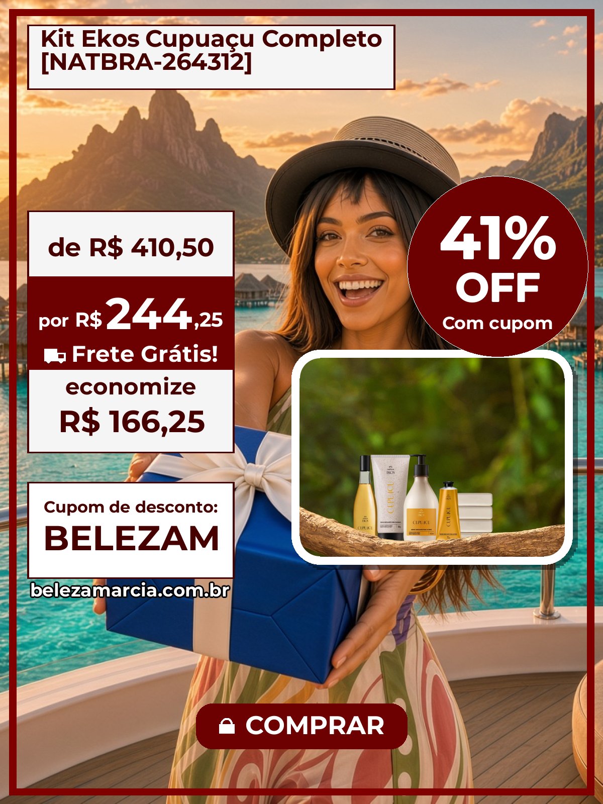Kit Ekos Cupuaçu Completo [NATBRA-264312]