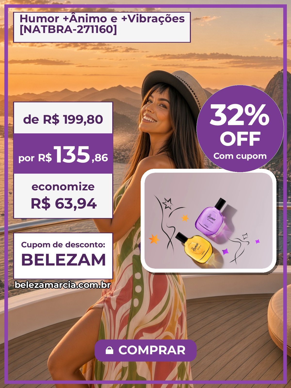 Humor +Ânimo e +Vibrações [NATBRA-271160]