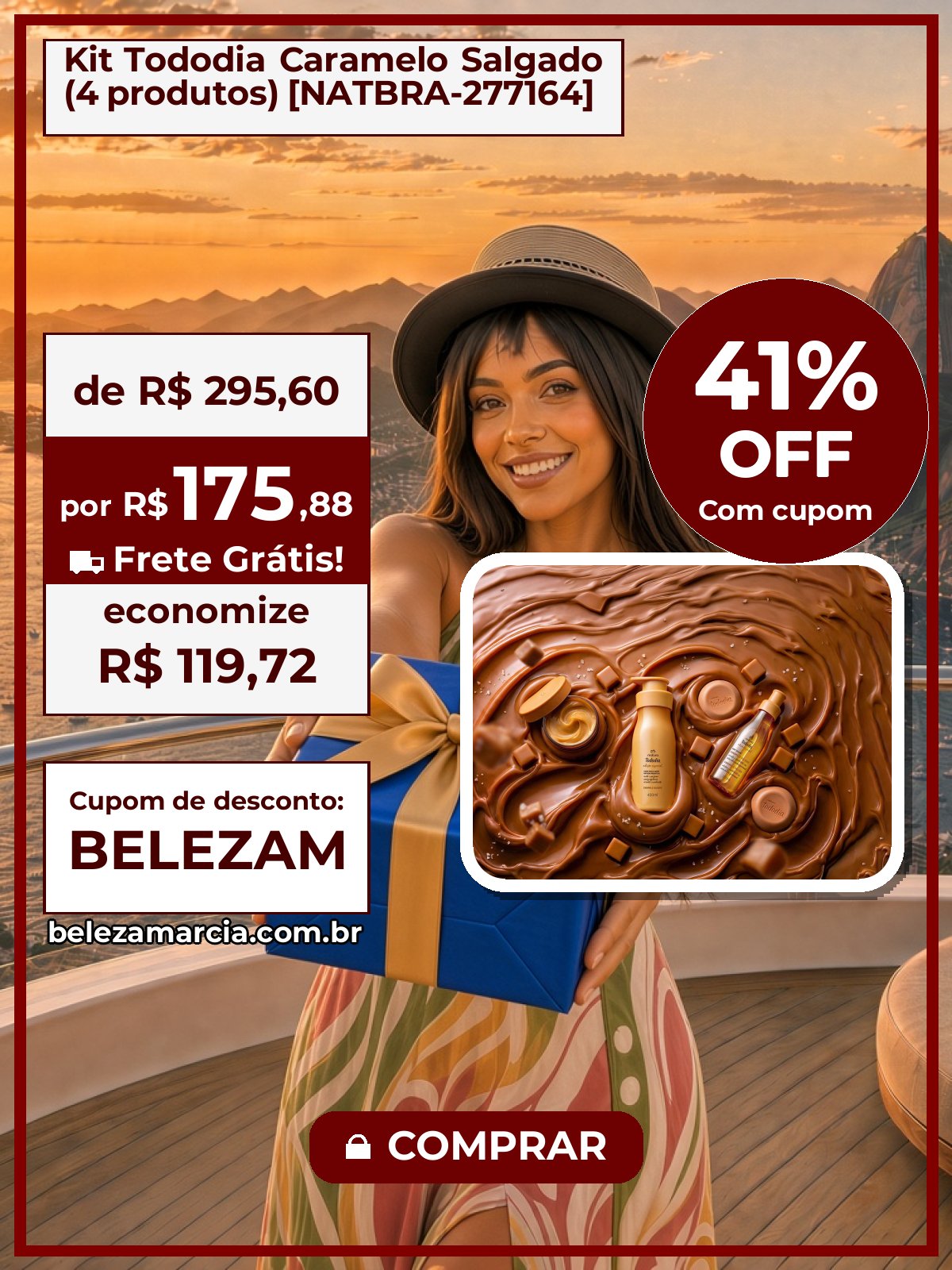 Kit Tododia Caramelo Salgado (4 produtos) [NATBRA-277164]