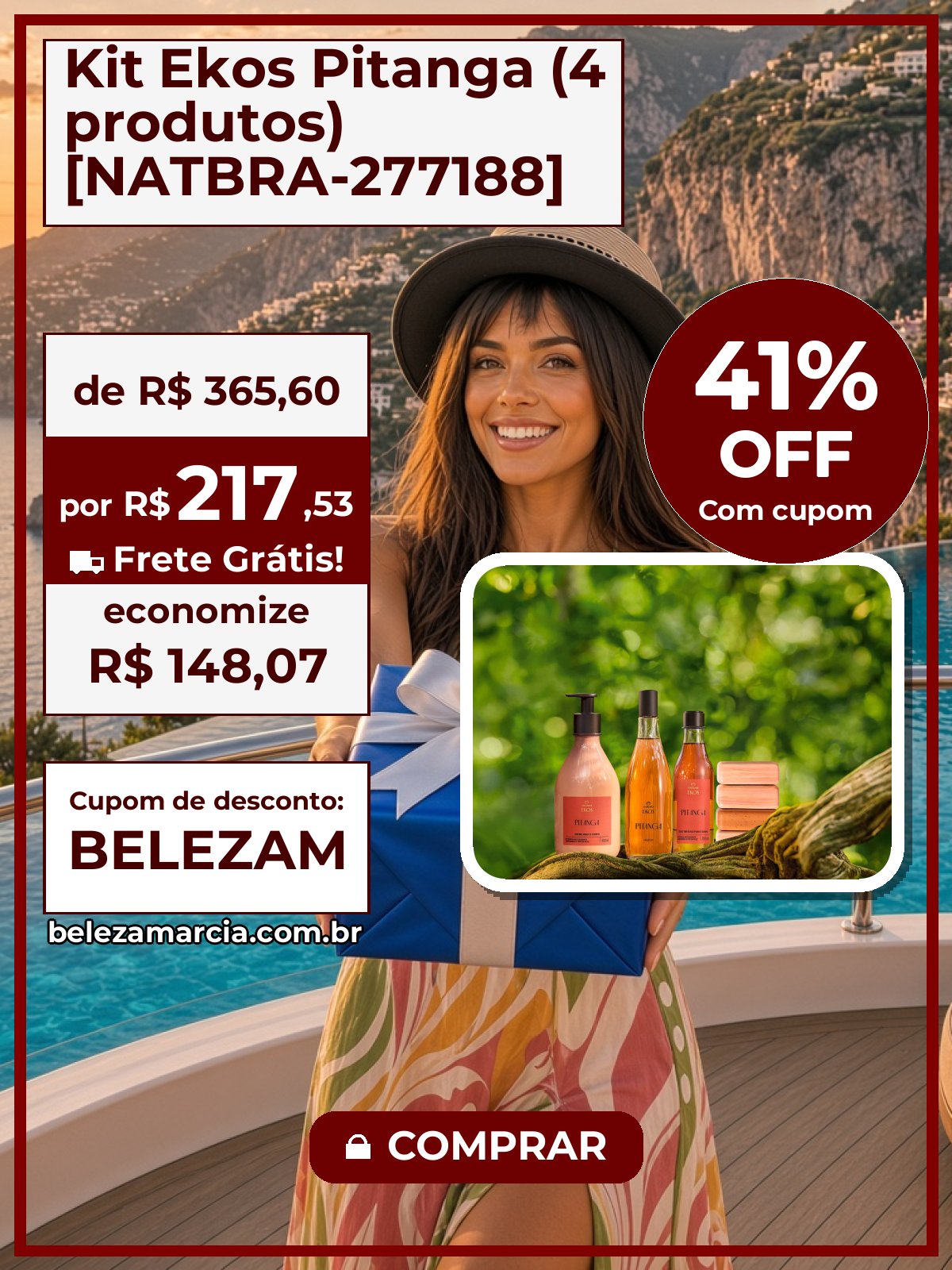 Kit Ekos Pitanga (4 produtos) [NATBRA-277188]