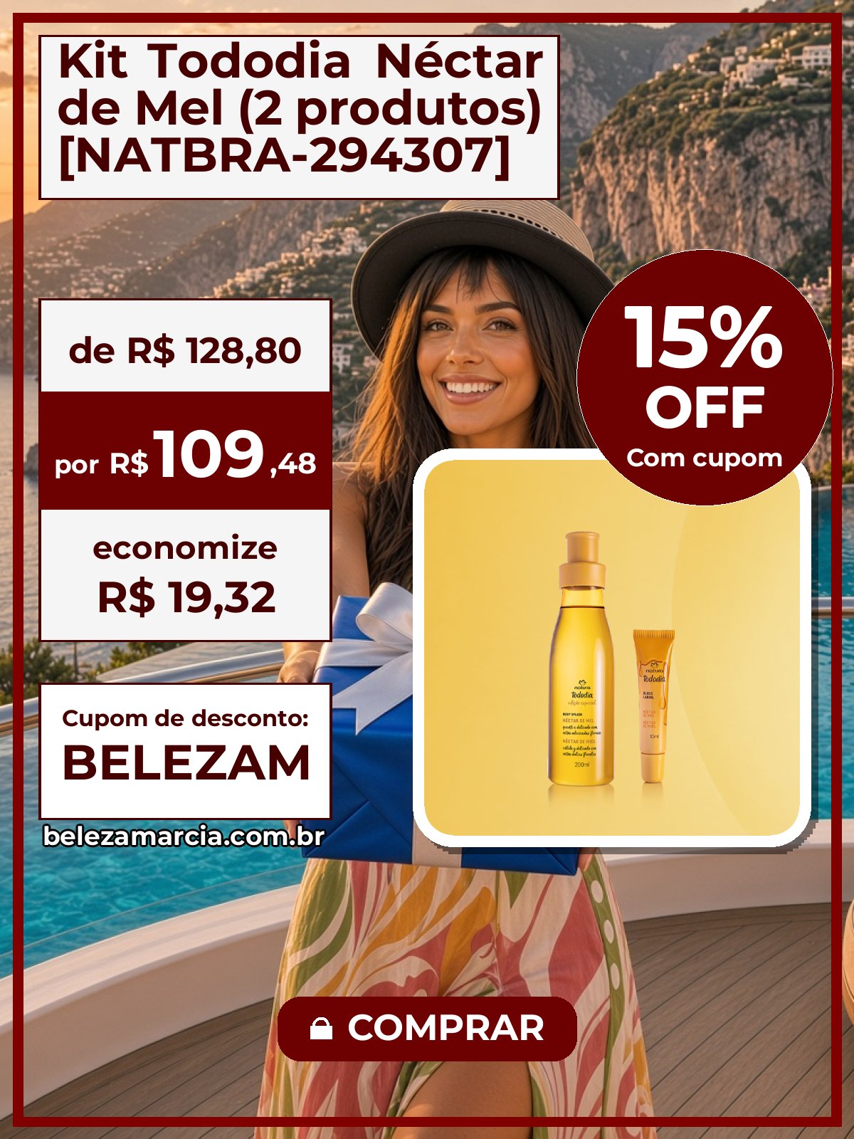 Kit Tododia Néctar de Mel (2 produtos) [NATBRA-294307]