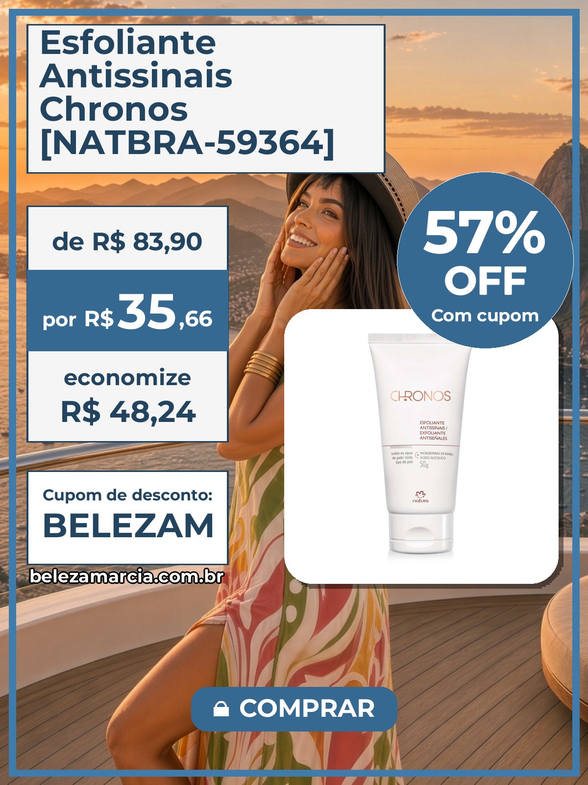 Esfoliante Antissinais Chronos [NATBRA-59364]