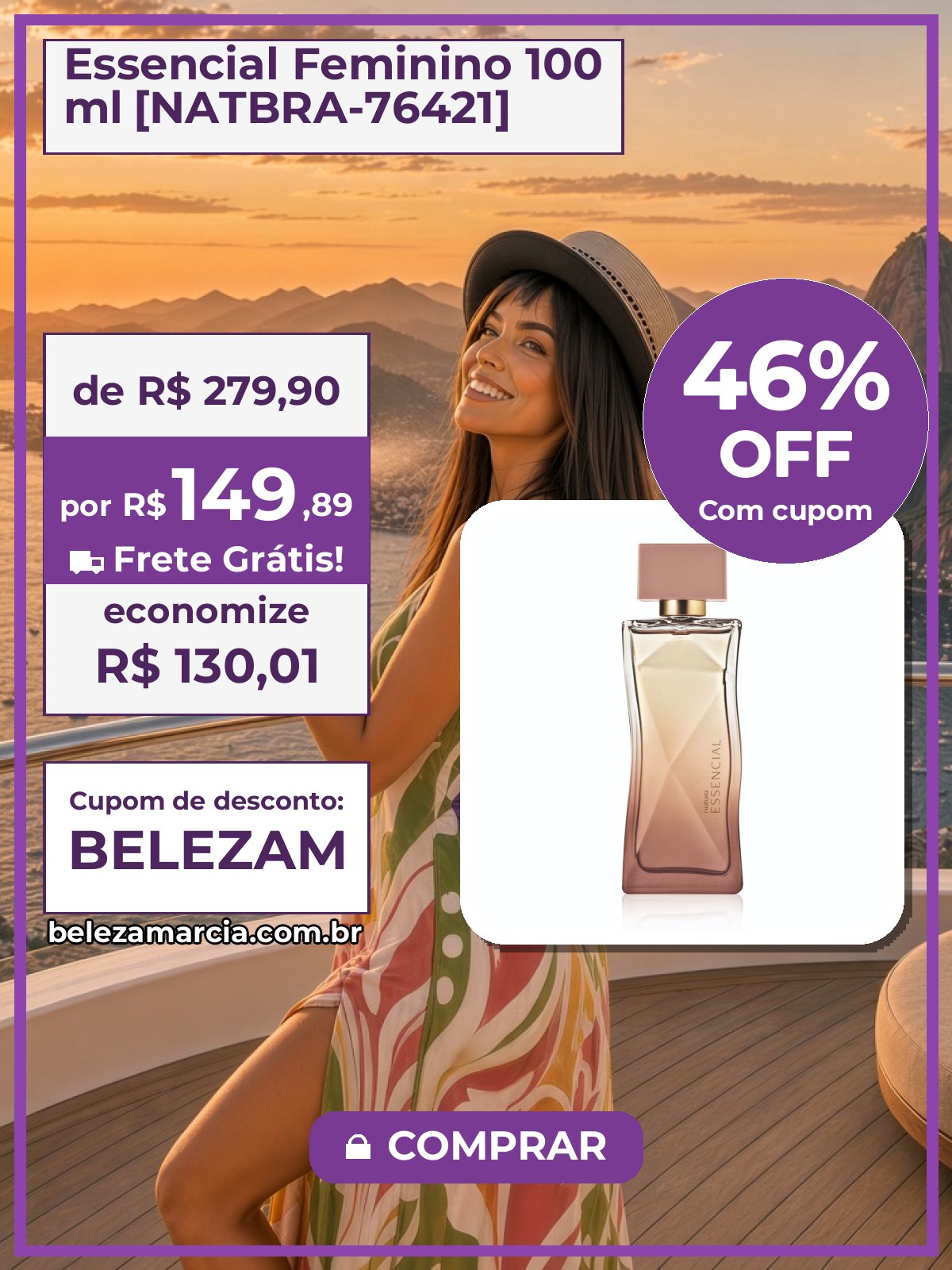 Essencial Feminino 100 ml [NATBRA-76421]