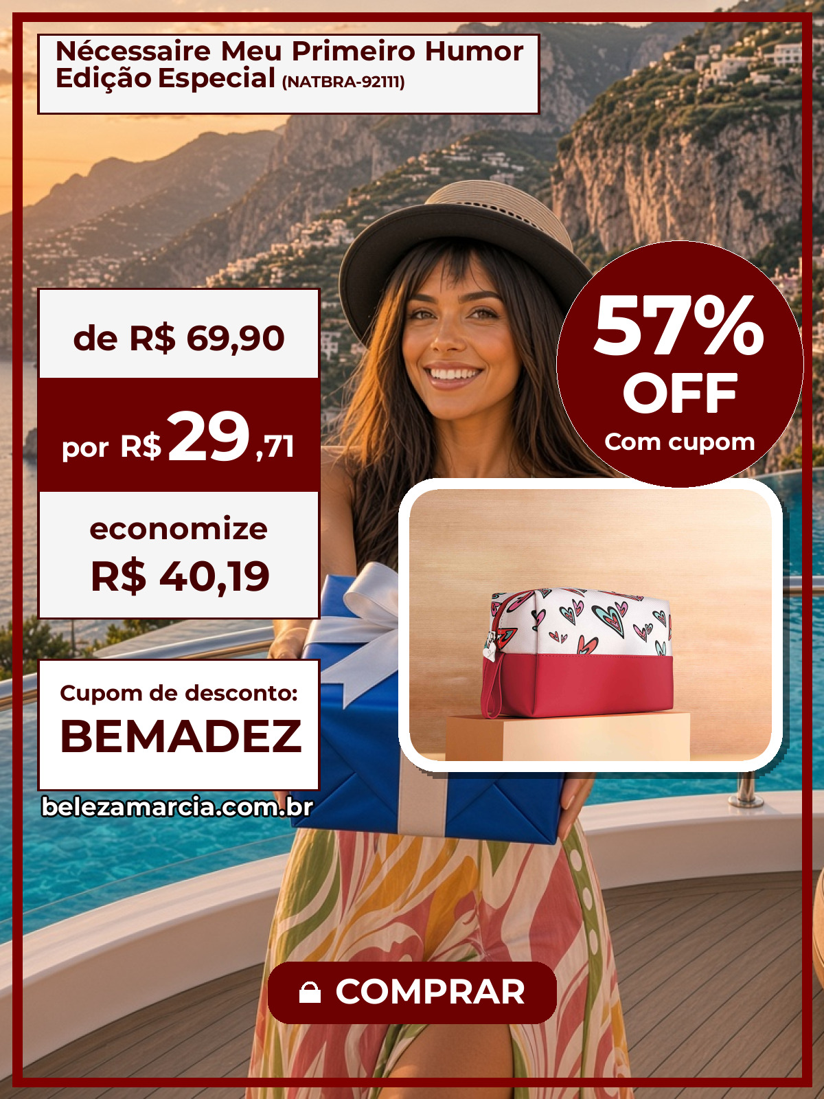 Nécessaire Meu Primeiro Humor Edição Especial